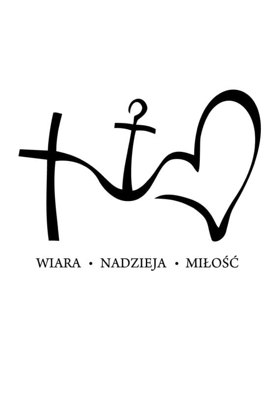 Obrazek religijny - Wiara, nadzieja, miłość | sklep bógdom